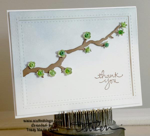 Branch Thank You For a Special Friend | Tracy Marie Lewis | www.stuffnthingz.com