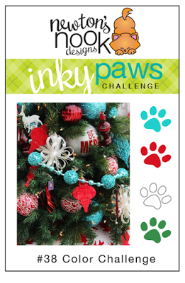 Inky Paws Challenge #38 Color Challenge | www.stuffnthingz.com