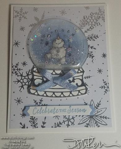 Snowman Merry Christmas Card #6 | Tracy Marie Lewis | www.stuffnthingz.com