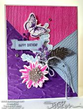 Fun Layout - Bright Colors - Birthday Card  | Tracy Marie Lewis | www.stuffnthingz.com