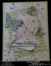 Retiring Butterfly Grunge Card | Tracy Marie Lewis | www.stuffnthingz.com
