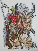 A Goblin And His Yak Dragon | Tracy Marie Lewis | www.stuffnthingz.com