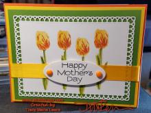 Tulips Mother's Day Card | Tracy Marie Lewis | www.stuffnthingz.com