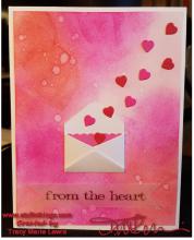 From The Heart in Pinks Card | Tracy Marie Lewis | www.stuffnthingz.com