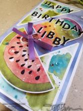 BIG birthday card for Libby | Tracy Marie Lewis | www.stuffnthingz.com