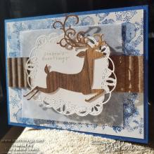 Wood Textures Leaping Deer Fronts | Tracy Marie Lewis | www.stuffnthingz.com
