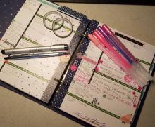 My Planner - Organization Made Pretty | Tracy Marie Lewis | www.stuffnthingz.com