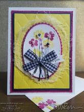 Colorful Pressed Flowers - For You Card | Tracy Marie Lewis | www.stuffnthingz.com